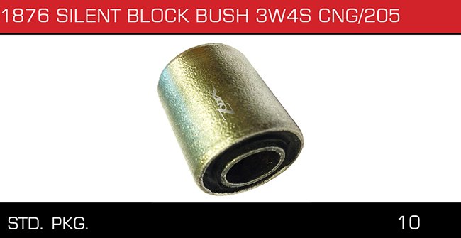 1876 SLIENT BLOCK BUSH 334S CNG 205 1876 SLIENT BLOCK BUSH 334S CNG 205